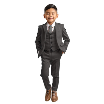 Solid Boys Suit Separates By Zegarie from On Time Fashions – Boys-Suits by Zegarie, Birmingham AL’s 1 fashion store and premier destination for streetwear, suits, kids fashion, and big & tall