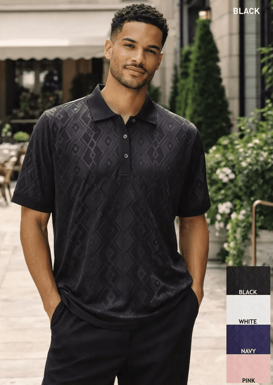 Stacy Adams Chelli Polo – 27073 from On Time Fashions – Polo by Silver Silk, Birmingham AL’s 1 fashion store and premier destination for streetwear, suits, kids fashion, and big & tall