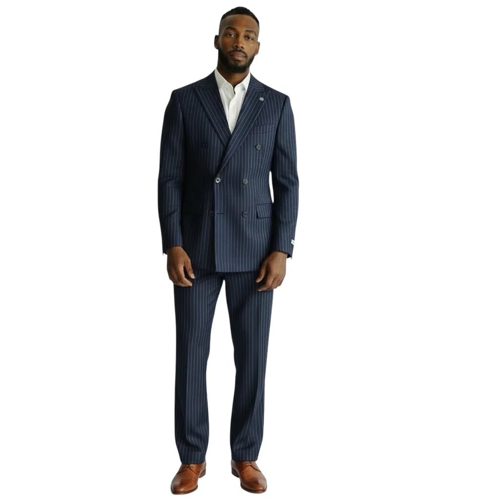 Stacy Adams Double Breasted Modern Fit Suit – S100656