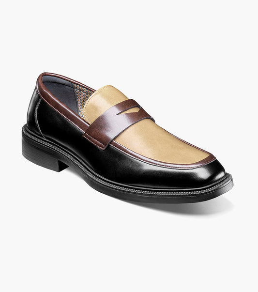 Stacy Adams Everett Moc Toe Penny Slip On