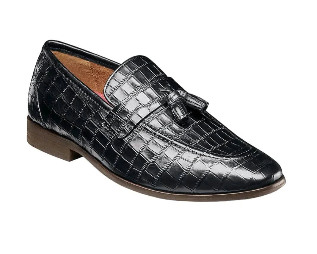 Stacy Adams Franz Moc Toe Slip On from On Time Fashions – Dress Shoes by Stacy Adams, Birmingham AL’s 1 fashion store and premier destination for streetwear, suits, kids fashion, and big & tall