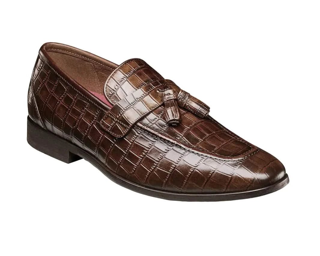 Stacy Adams Franz Moc Toe Slip On from On Time Fashions – Dress Shoes by Stacy Adams, Birmingham AL’s 1 fashion store and premier destination for streetwear, suits, kids fashion, and big & tall
