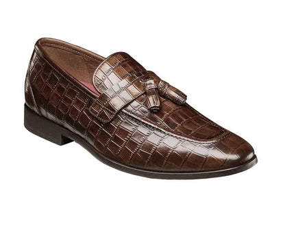 Stacy Adams Franz Moc Toe Slip On from On Time Fashions – Dress Shoes by Stacy Adams, Birmingham AL’s 1 fashion store and premier destination for streetwear, suits, kids fashion, and big & tall