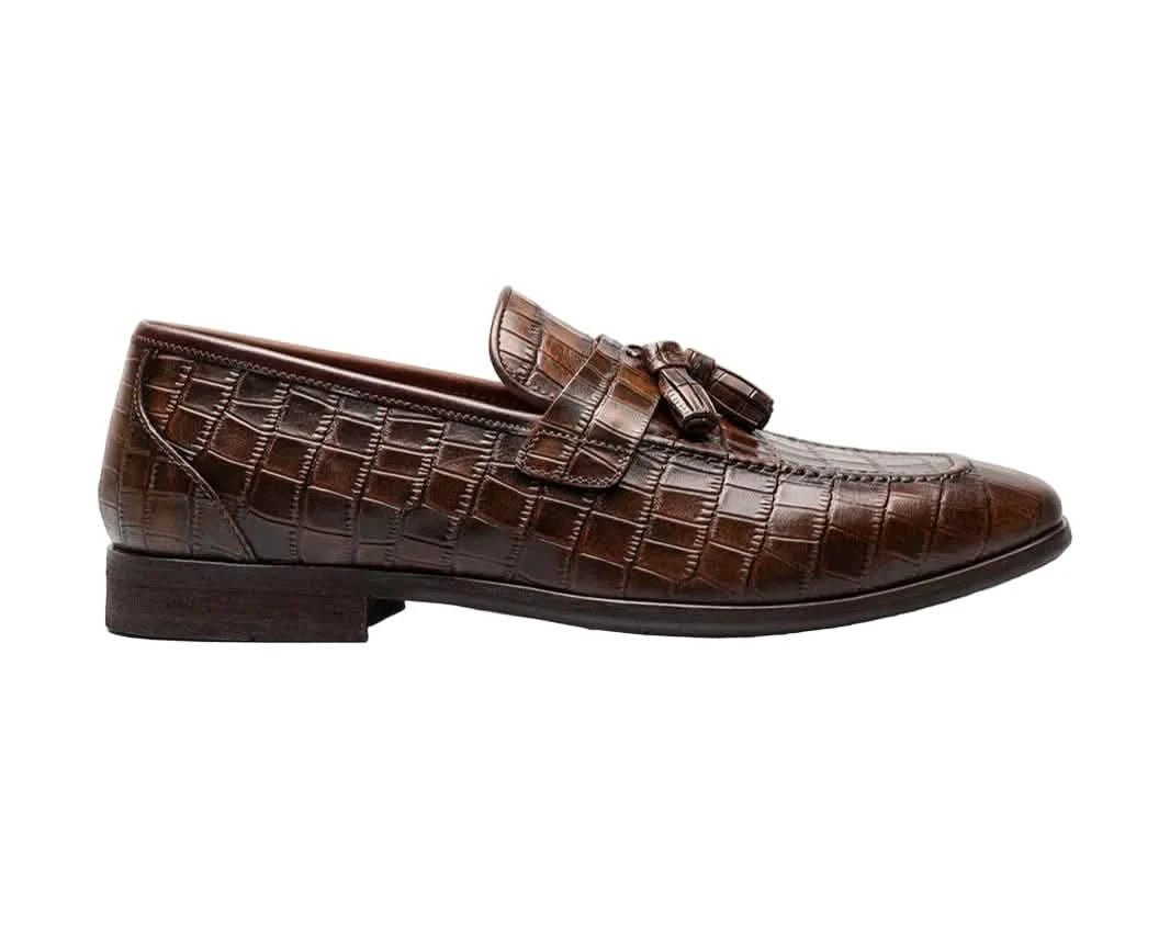 Stacy Adams Franz Moc Toe Slip On from On Time Fashions – Dress Shoes by Stacy Adams, Birmingham AL’s 1 fashion store and premier destination for streetwear, suits, kids fashion, and big & tall