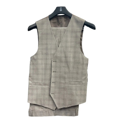 Stacy Adams Plaid Modern Fit 3-Piece Suit – SA08-552 from On Time Fashions – Mens Suits by Suits America, Birmingham AL’s 1 fashion store and premier destination for streetwear, suits, kids fashion, and big & tall