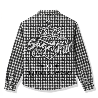 Sugarhill Charmed Button-Up Shirt - Black