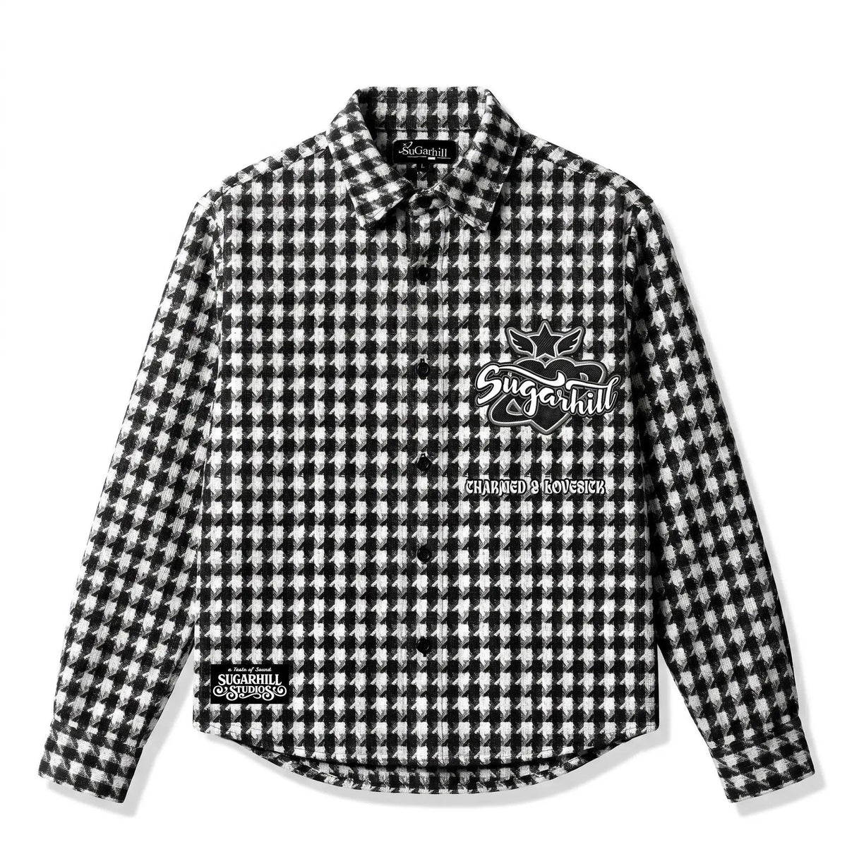 Sugarhill Charmed Button-Up Shirt - Black
