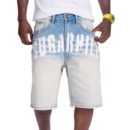 Sugarhill Dallas Jorts from On Time Fashions – Shorts by Sugarhill, Birmingham AL’s 1 fashion store and premier destination for streetwear, suits, kids fashion, and big & tall