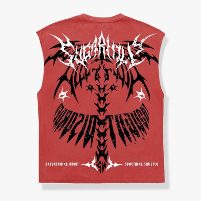 Sugarhill Sinister Cutoff Tee from On Time Fashions – Tee by On Time Fashions Birmingham, Birmingham AL’s 1 fashion store and premier destination for streetwear, suits, kids fashion, and big & tall