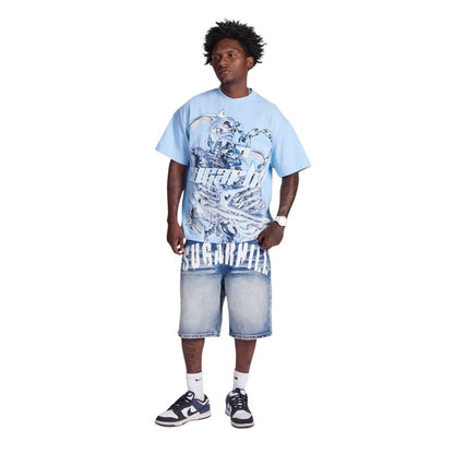 Sugarhill Star Death T-Shirt from On Time Fashions – T-shirt by Sugarhill, Birmingham AL’s 1 fashion store and premier destination for streetwear, suits, kids fashion, and big & tall
