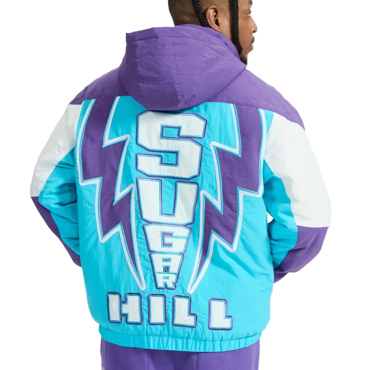 Sugarhill Storm Windbreaker Jacket from On Time Fashions – Jackets by Sugarhill Apparel, Birmingham AL’s 1 fashion store and premier destination for streetwear, suits, kids fashion, and big & tall