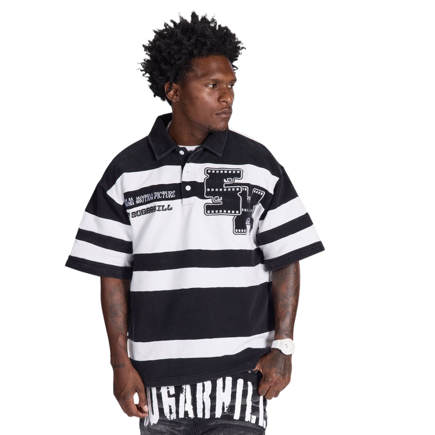 Sugarhill Super 9 Polo from On Time Fashions – Polo by Sugarhill, Birmingham AL’s 1 fashion store and premier destination for streetwear, suits, kids fashion, and big & tall