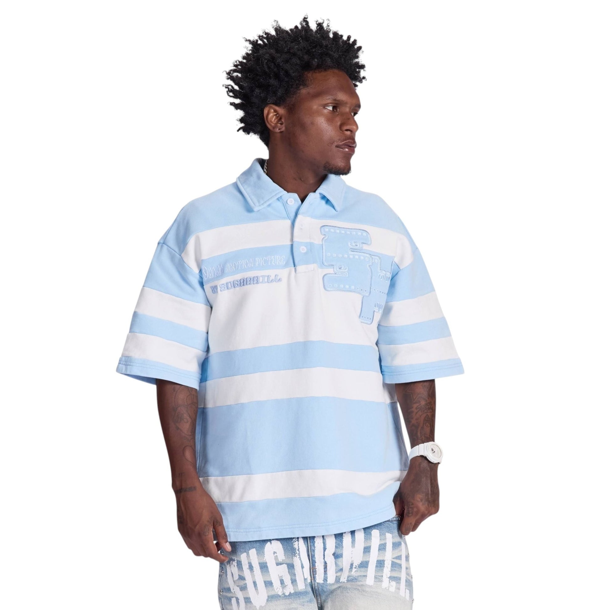 Sugarhill Super 9 Polo from On Time Fashions – Polo by Sugarhill, Birmingham AL’s 1 fashion store and premier destination for streetwear, suits, kids fashion, and big & tall