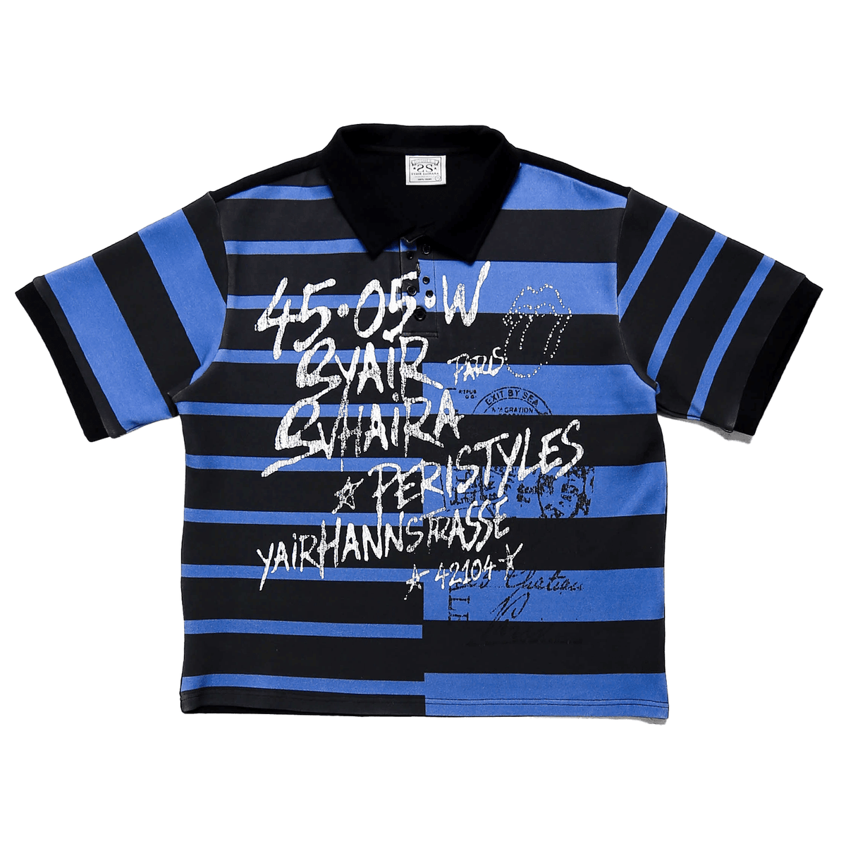 Syair Saihara Mix & Match Kiss Polo - Blueberry