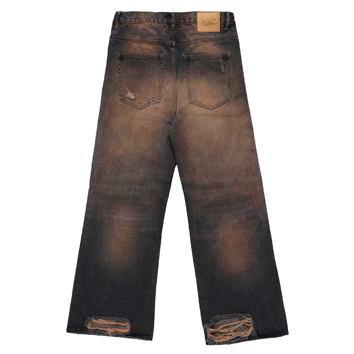 Syair Saihara Thrashed Denim Jeans