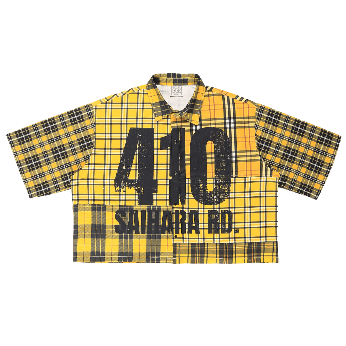 Syair Saihara War Flannel Short Sleeve Shirt