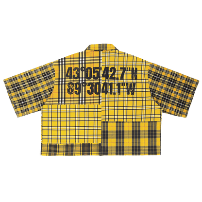 Syair Saihara War Flannel Short Sleeve Shirt