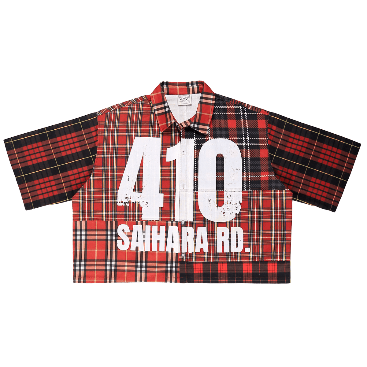 Syair Saihara War Flannel Short Sleeve Shirt