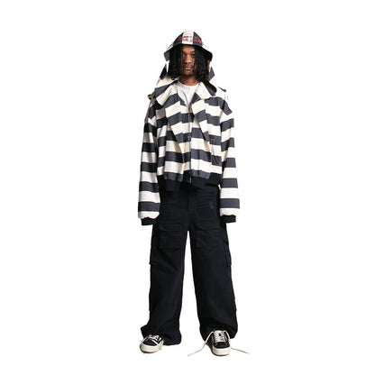 Syair Saihara Yairhannstrase 2x Prison Hoodie from On Time Fashions – Hoodie by Syair Saihara, Birmingham AL’s 1 fashion store and premier destination for streetwear, suits, kids fashion, and big & tall
