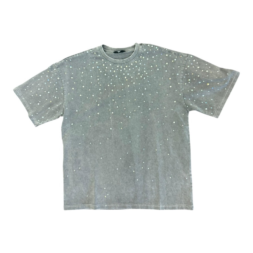 Jordan Craig See You in Paradise Crystal Radiant Tee 2081 in Smoked Grey
