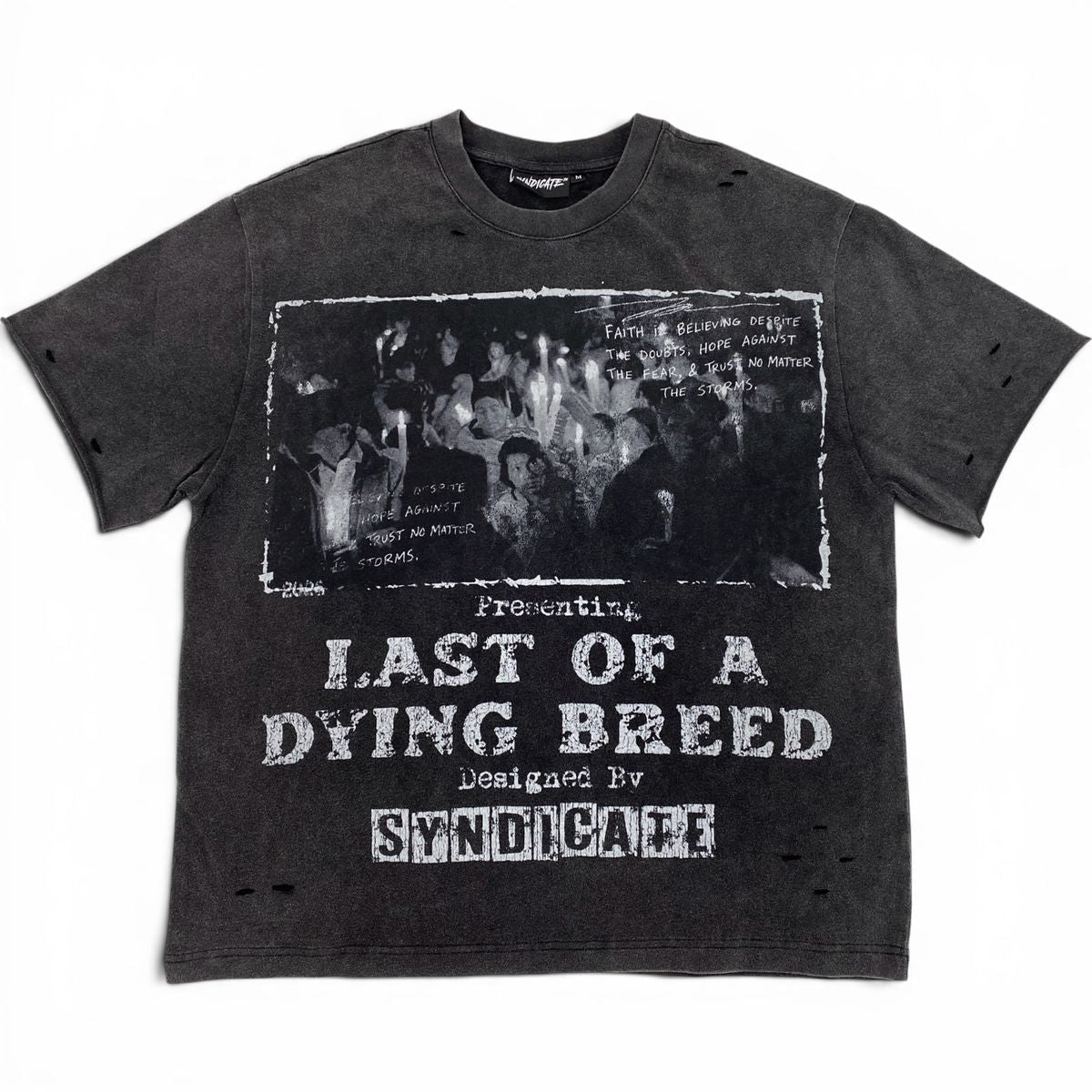 Syndicate Dying Breed Tee from On Time Fashions – Graphic Tee by Syndicate, Birmingham AL’s 1 fashion store and premier destination for streetwear, suits, kids fashion, and big & tall