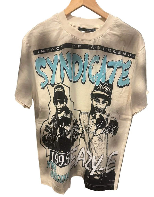 Syndicate Eazy-E from On Time Fashions – tee by The Syndicate, Birmingham AL’s 1 fashion store and premier destination for streetwear, suits, kids fashion, and big & tall