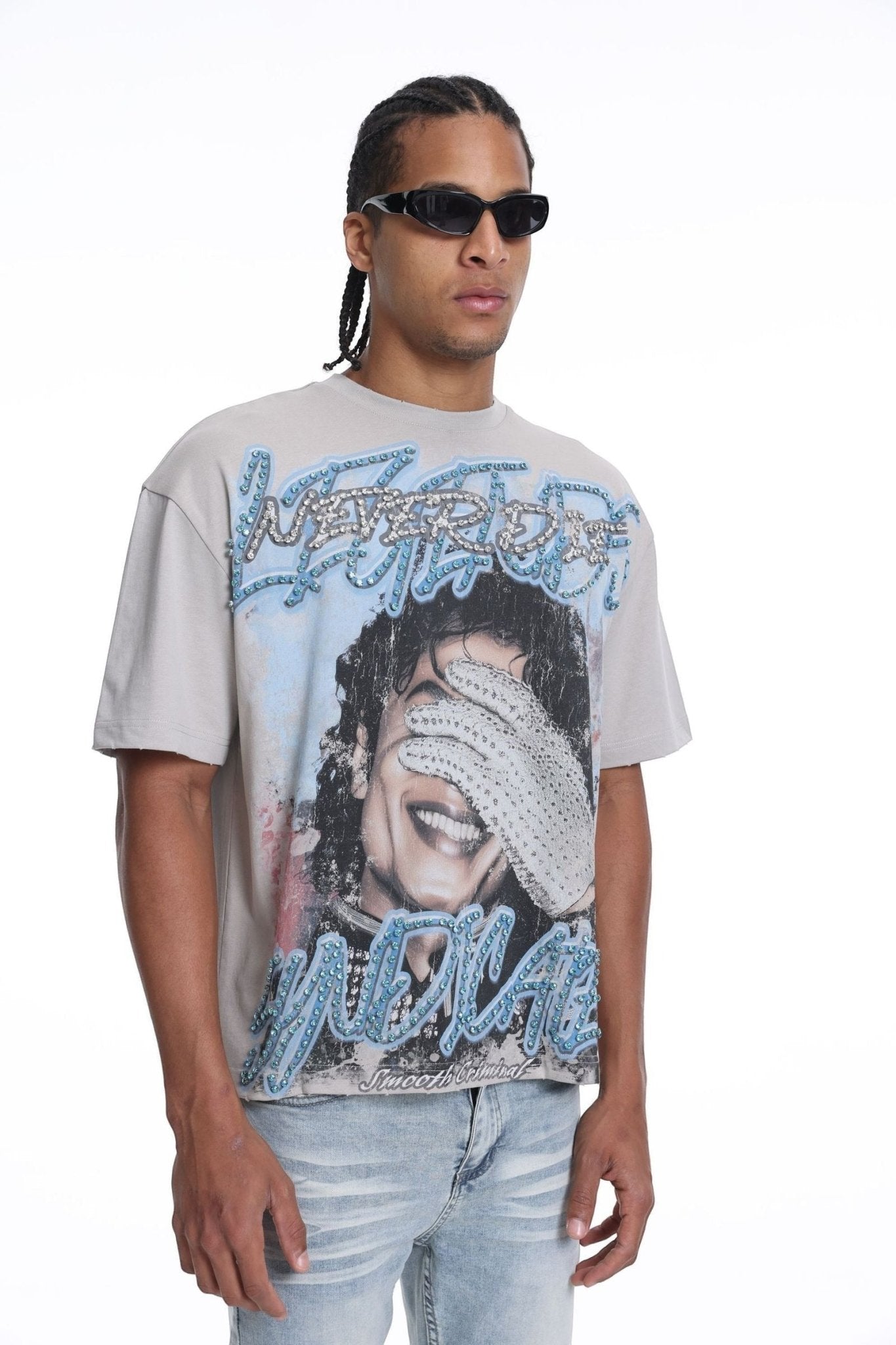 Syndicate LND Tee Gray from On Time Fashions – T-Shirt by Prestige Showroom, Birmingham AL’s 1 fashion store and premier destination for streetwear, suits, kids fashion, and big & tall