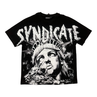 Syndicate No Justice from On Time Fashions – Tee by On Time Fashions Birmingham, Birmingham AL’s 1 fashion store and premier destination for streetwear, suits, kids fashion, and big & tall