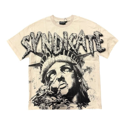 Syndicate No Justice from On Time Fashions – Tee by On Time Fashions Birmingham, Birmingham AL’s 1 fashion store and premier destination for streetwear, suits, kids fashion, and big & tall