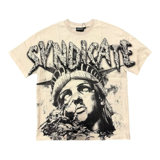 Syndicate No Justice from On Time Fashions – Tee by On Time Fashions Birmingham, Birmingham AL’s 1 fashion store and premier destination for streetwear, suits, kids fashion, and big & tall