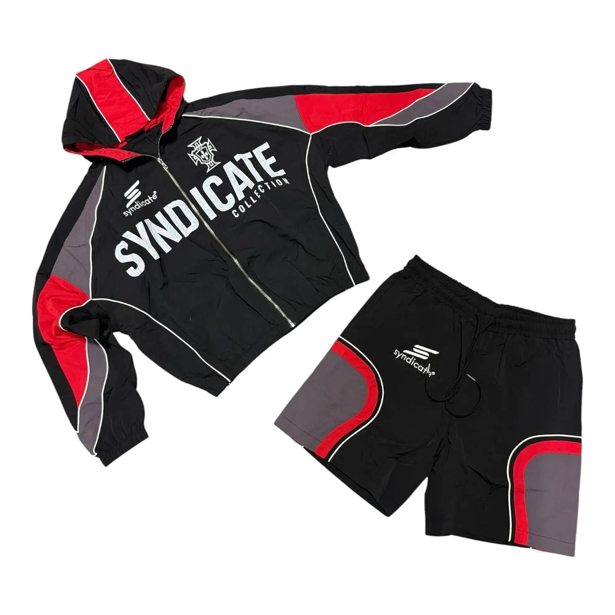 Syndicate Nylon 1 Hooded Short Set