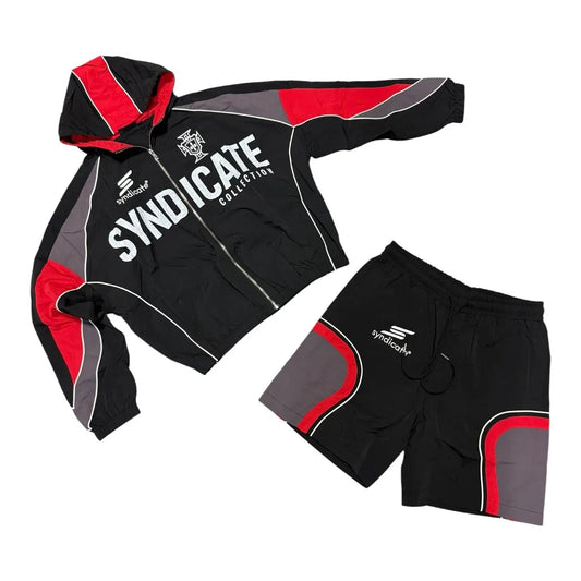 Syndicate Nylon 1 Hooded Short Set
