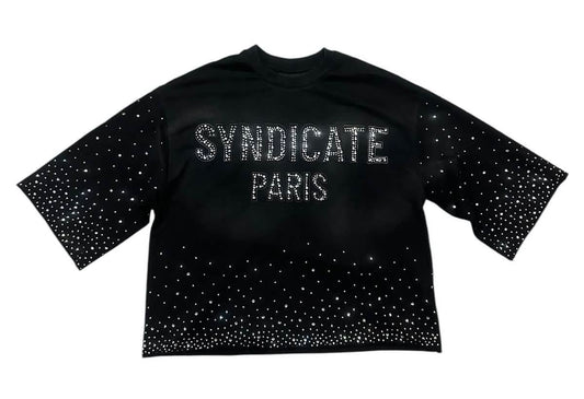 Syndicate Paris Crop Tee from On Time Fashions â€“ by On Time Fashions Birmingham, Birmingham ALâ€™s 1 fashion store and premier destination for streetwear, suits, kids fashion, and big & tall