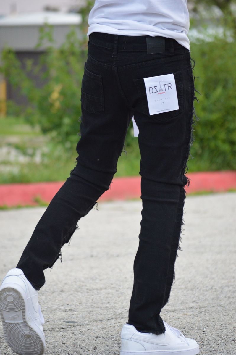 DZTR Kid's Ultra Stretch Box Denim