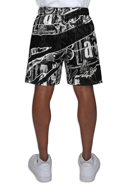 Blac Leaf Thinkers Of Today Shorts