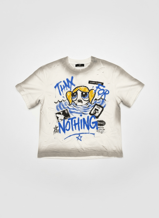 Thnx For Nothing Power Puff Tee
