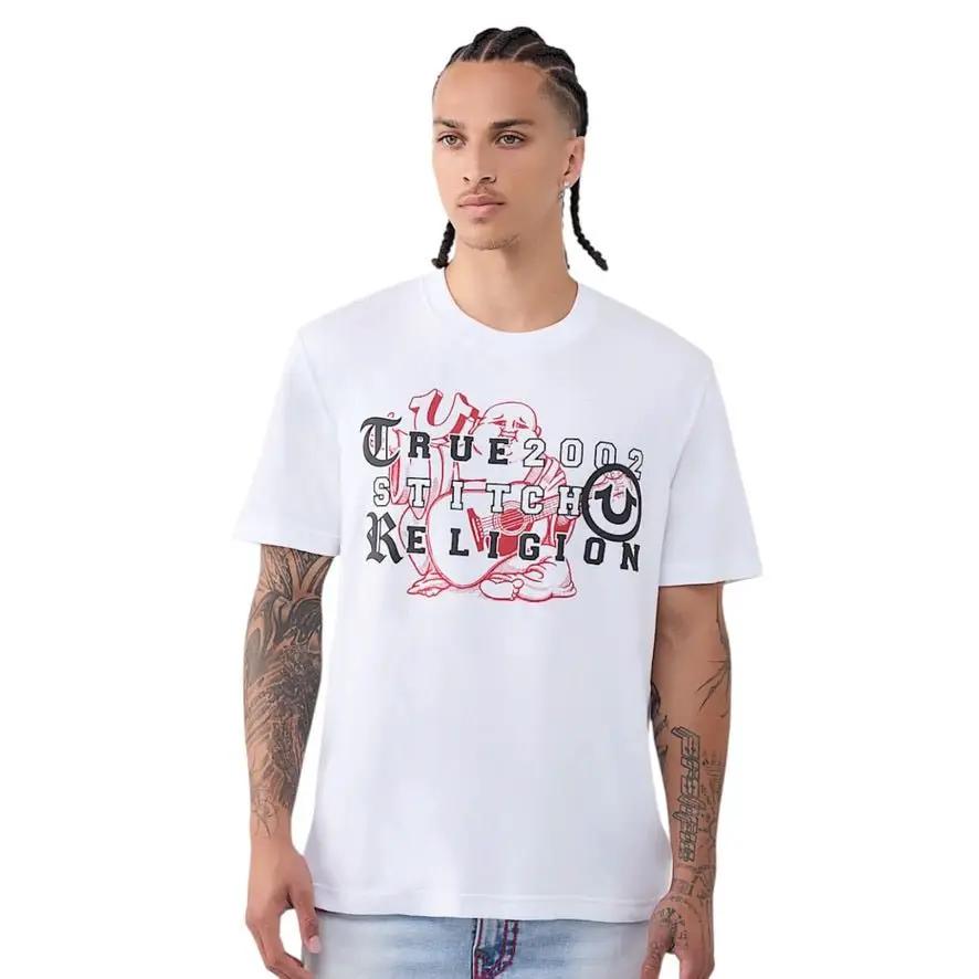 True Religion Buddha Letters Tee by True Religion
