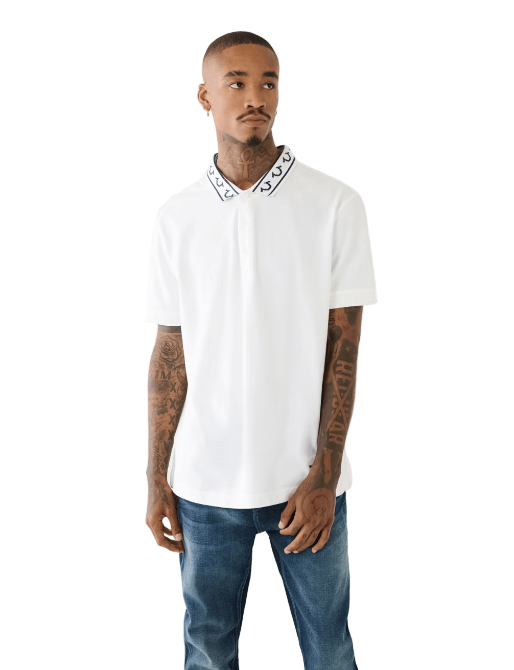 True Religion Embroidered Polo Shirt from On Time Fashions – Polo by True Religion, Birmingham AL’s 1 fashion store and premier destination for streetwear, suits, kids fashion, and big & tall
