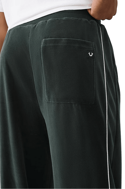 True Religion Logo Patch Velour Track Pants from On Time Fashions – Track Pants by True Religion, Birmingham AL’s 1 fashion store and premier destination for streetwear, suits, kids fashion, and big & tall