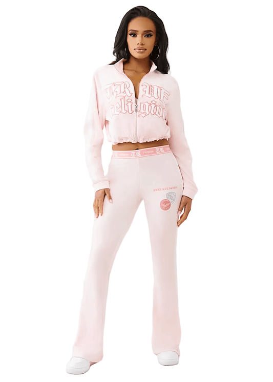 True Religion Old English Velour Tracksuit