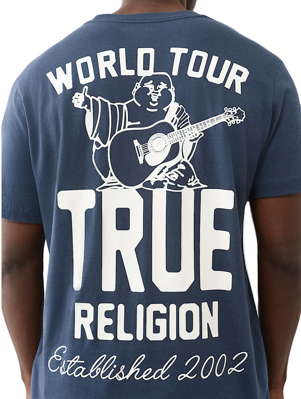 True Religion Patch Buddha Tee from On Time Fashions – tee by True Religion, Birmingham AL’s 1 fashion store and premier destination for streetwear, suits, kids fashion, and big & tall