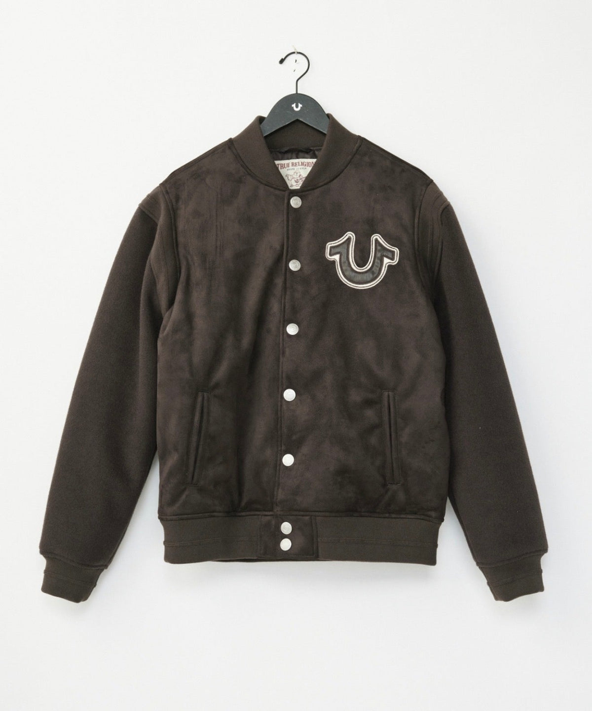 True Religion Suede Bomber Jacket from On Time Fashions – Jacket by True Religion, Birmingham AL’s 1 fashion store and premier destination for streetwear, suits, kids fashion, and big & tall