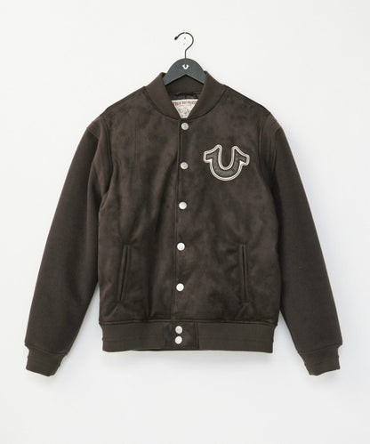 True Religion Suede Bomber Jacket from On Time Fashions – Jacket by True Religion, Birmingham AL’s 1 fashion store and premier destination for streetwear, suits, kids fashion, and big & tall