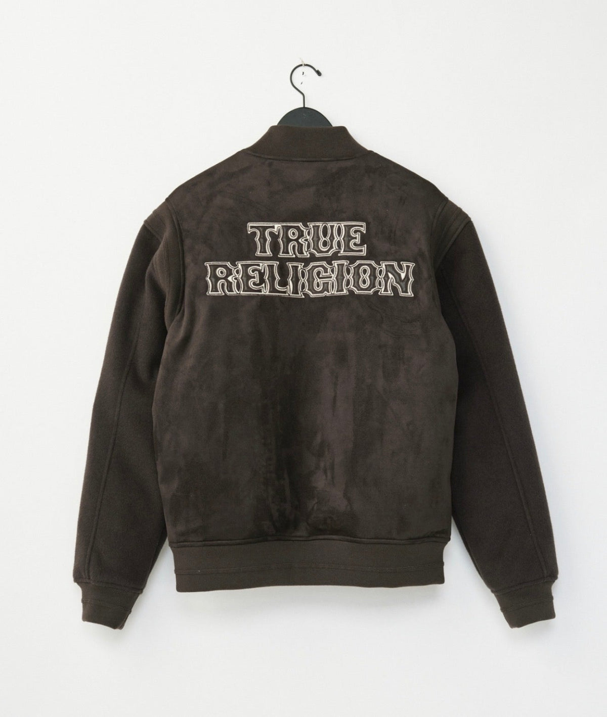 True Religion Suede Bomber Jacket from On Time Fashions – Jacket by True Religion, Birmingham AL’s 1 fashion store and premier destination for streetwear, suits, kids fashion, and big & tall