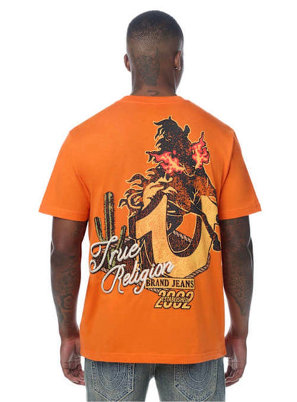 True Religion Wild West HS Tee from On Time Fashions – Graphic Tee by True Religion, Birmingham AL’s 1 fashion store and premier destination for streetwear, suits, kids fashion, and big & tall