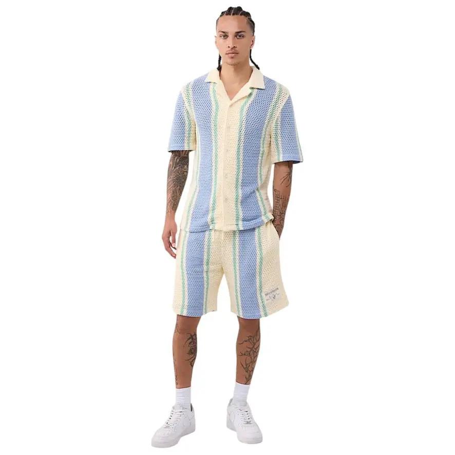 True Religion World Tour Knit Stripe Set by True Religion