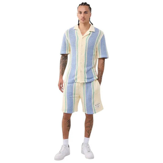 True Religion World Tour Knit Stripe Set by True Religion