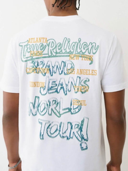 True Religion World Tour from On Time Fashions – Tee by On Time Fashions Birmingham, Birmingham AL’s 1 fashion store and premier destination for streetwear, suits, kids fashion, and big & tall