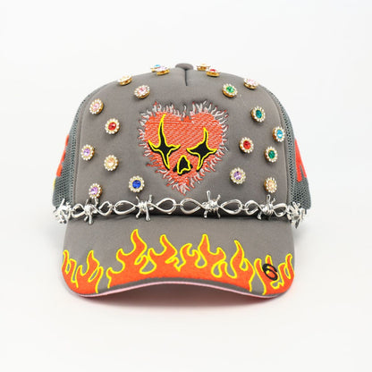 Twelve 33 Love Hard Trucker from On Time Fashions – Fitted Caps & Snapbacks by Twelve33 Showroom, Birmingham AL’s 1 fashion store and premier destination for streetwear, suits, kids fashion, and big & tall