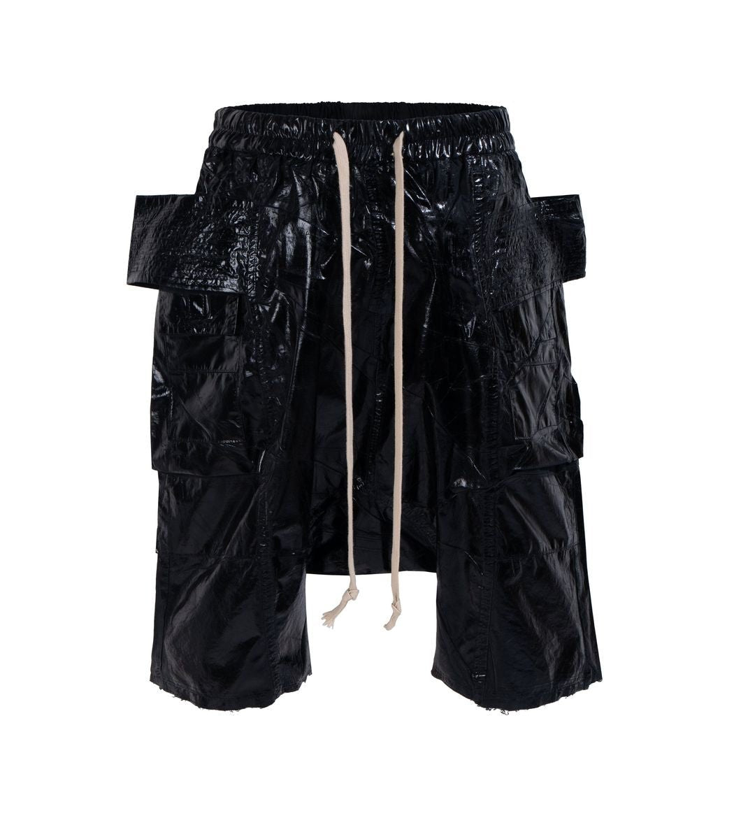 UNDEVELOPED Shine Dropcrotch Cargo Shorts from On Time Fashions – Shorts by UNDEVELOPED, Birmingham AL’s 1 fashion store and premier destination for streetwear, suits, kids fashion, and big & tall